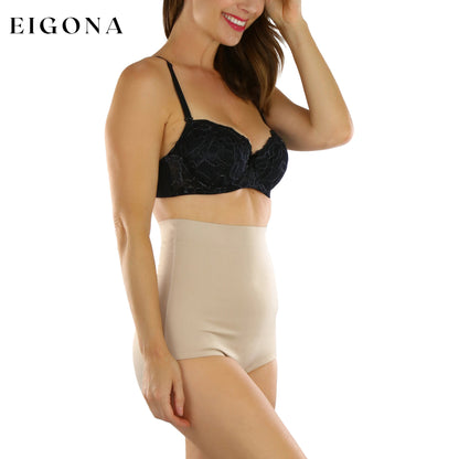 Women's High Waisted Smooth and Silky Torso Control Bikini Shapewear __stock:250 lingerie refund_fee:800