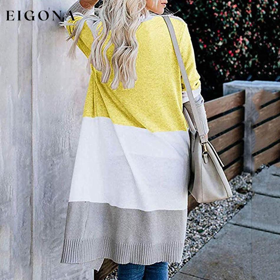 Women's Long Cardigan Sweater Coat __stock:500 Jackets & Coats refund_fee:1200 show-color-swatches