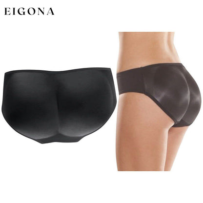Women's Padded Panty Brief Instant Butt Booster Black __stock:550 lingerie refund_fee:1200
