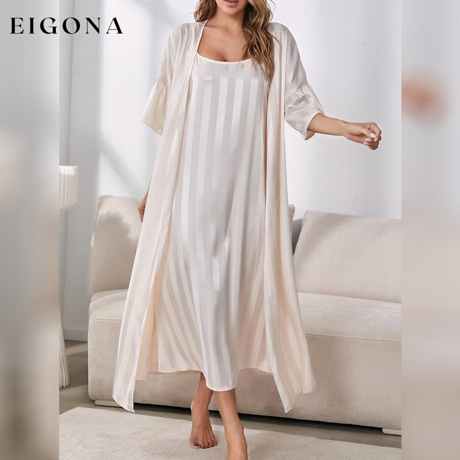 Women's Pajamas Bathrobe Robes Nightgown __stock:200 casual dresses clothes dresses refund_fee:1200