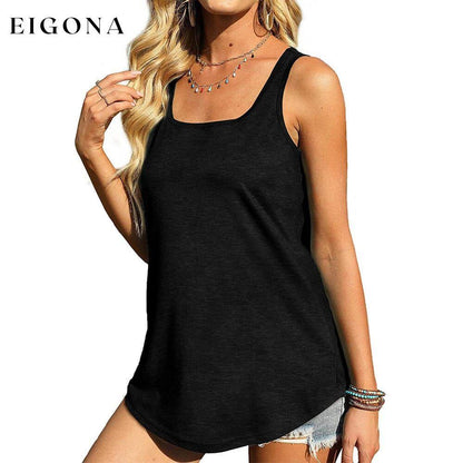 Women's Tank Top Casual Basic Square Neck __stock:200 clothes refund_fee:1200 tops